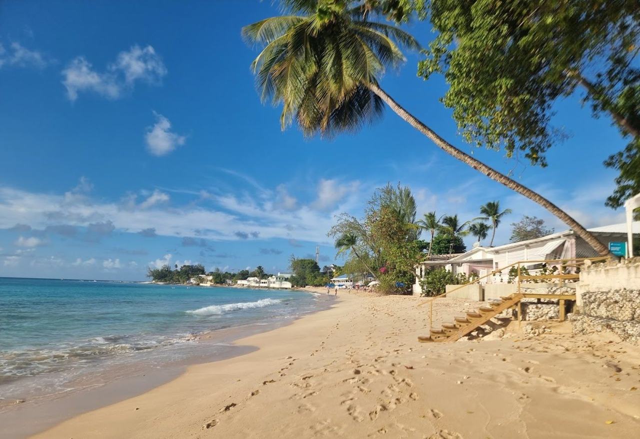 Barbados coastline used for the calm water guide on Beaches for Kings