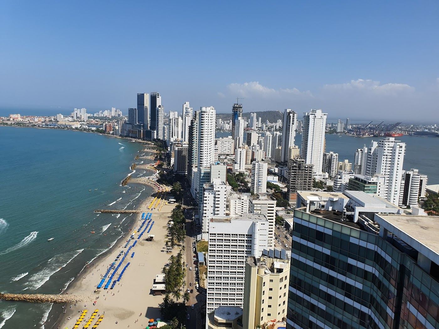 Bocagrande Beach, Cartagena