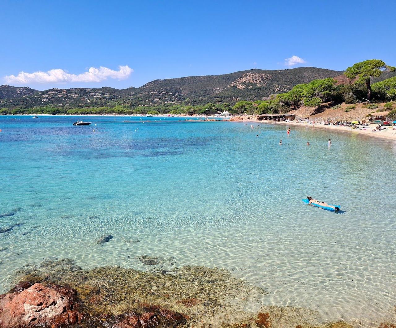 A signature beach in Corsica
