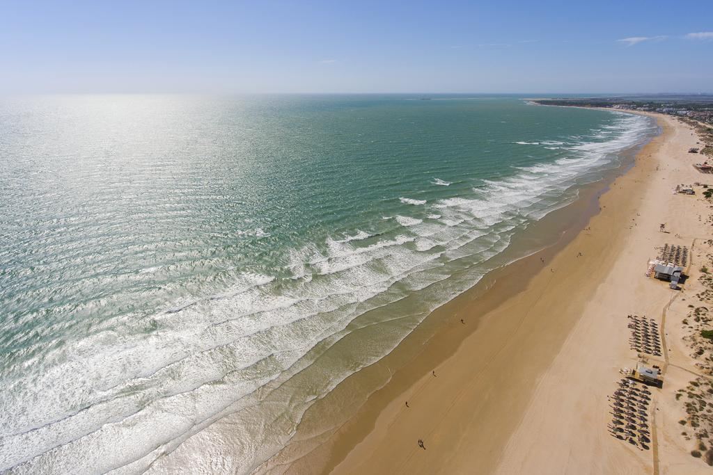 Calm shallow water on a family friendly Costa de la Luz beach