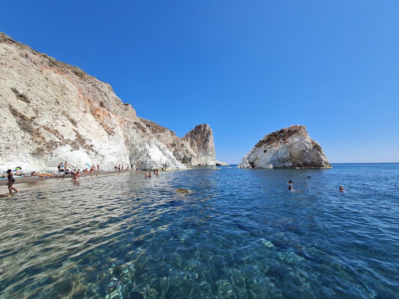 Red Beach beach in Santorini