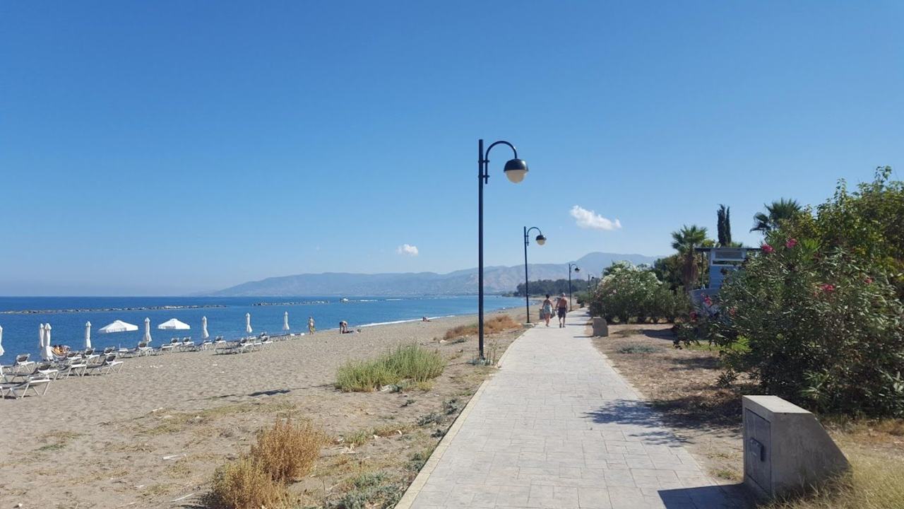 Latchi beach on the coast of Cyprus