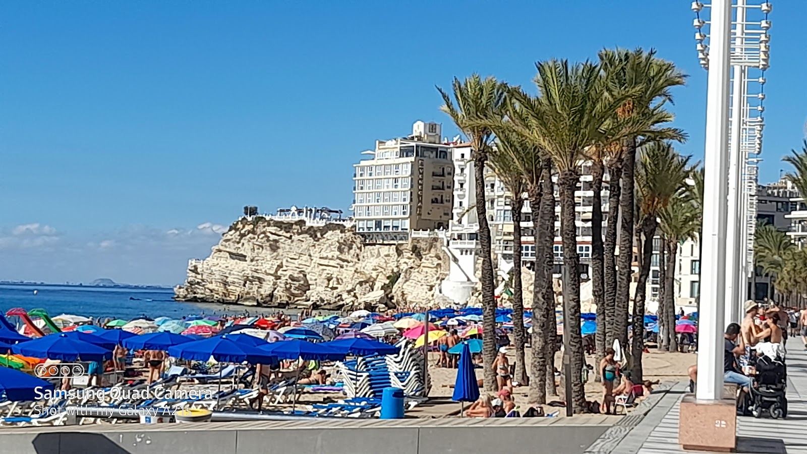 Playa de Levante, the lively side of Benidorm