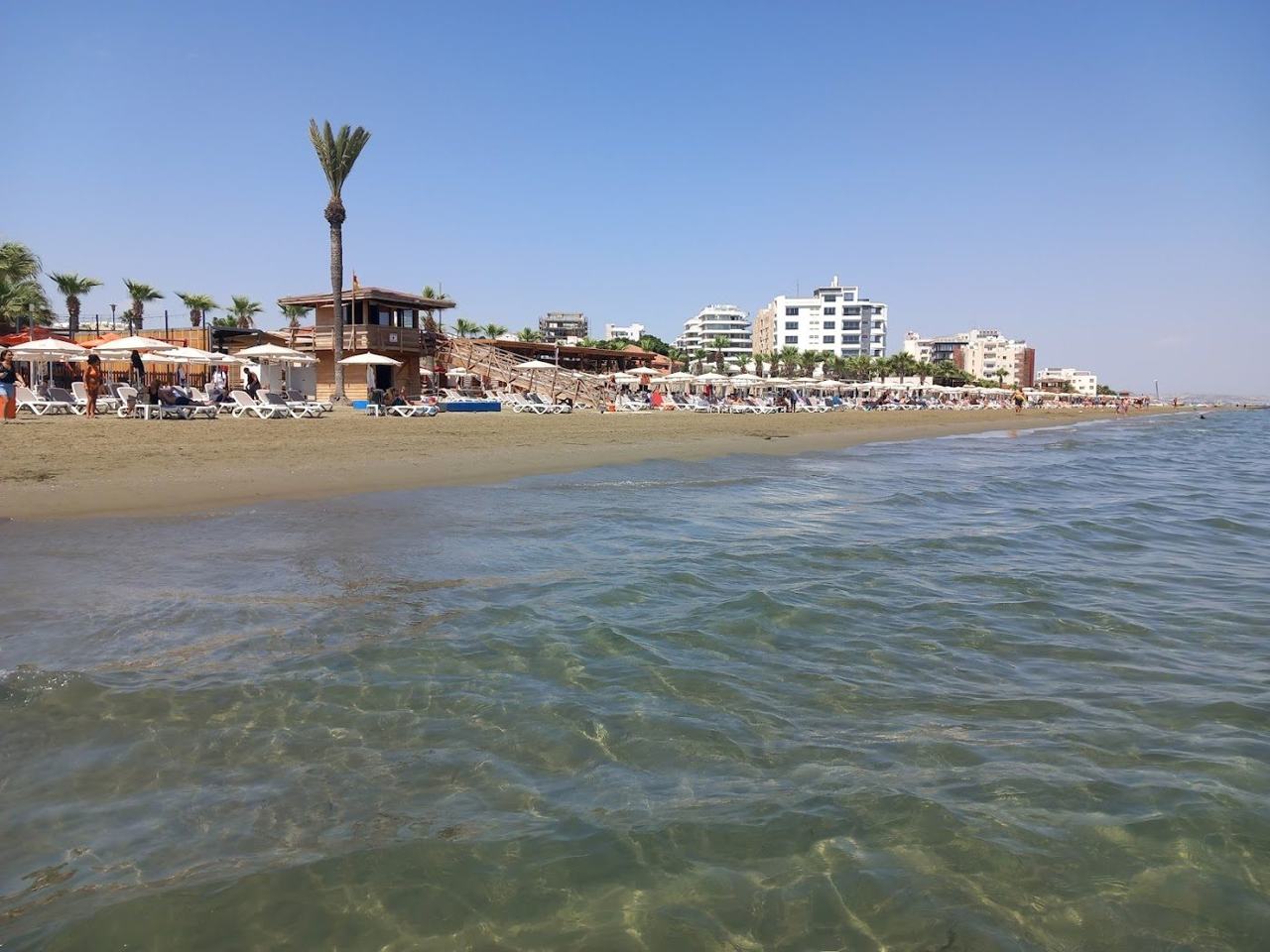 Mackenzie beach on the coast of Cyprus