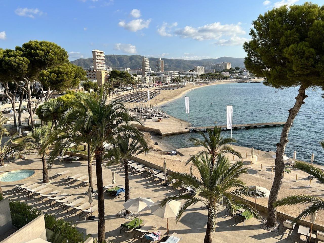 Magaluf in Mallorca Spain