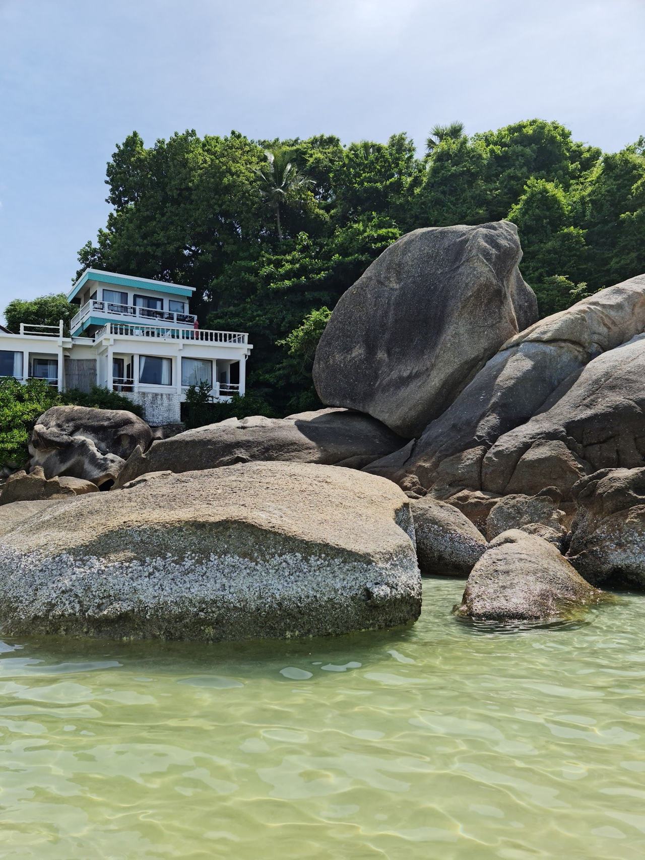 Silver Beach on the southeast coast of Koh Samui, Thailand