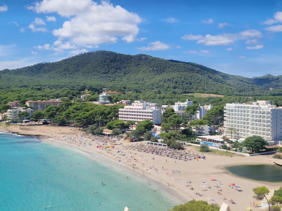 Canyamel in Mallorca, Balearic Islands with its clear water and sand